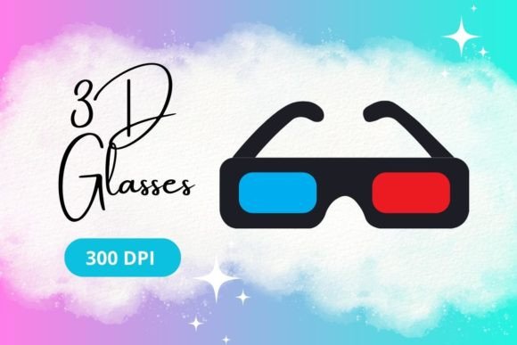 3D Glasses: A Modern Vector for Tech-Focused Design