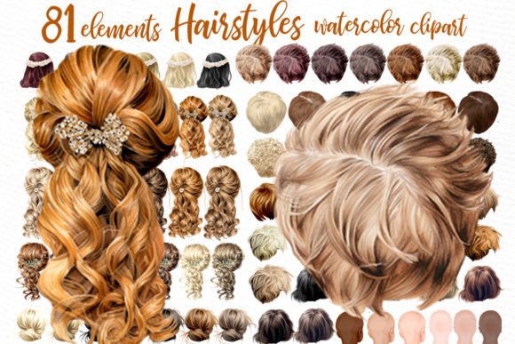 Creative Kids Clipart: Unlocking the Charm of Hand-Painted Hairstyles