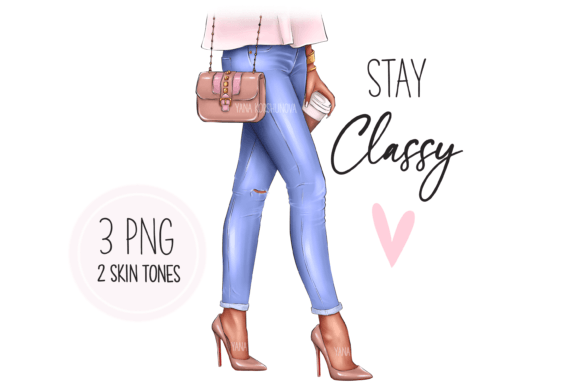 Fashion Legs Clipart: Your Go-To Stylish Design Asset