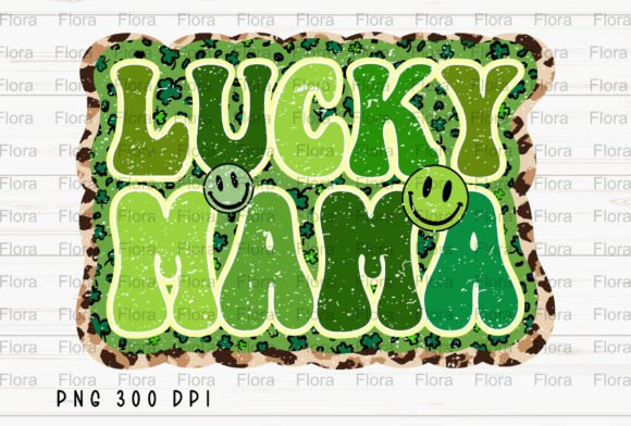 Lucky Mama Leopard Retro St Patricks PNG: A Design Asset Breakdown