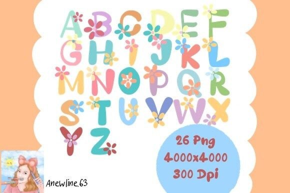 Pastel Alphabet Doodle: A Soft, Playful Typeface for Modern Projects