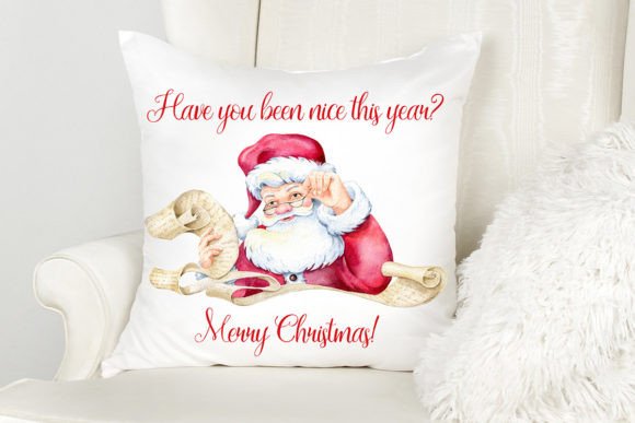 Santa Claus Naughty and Nice List: Festive Typography for Your Brand